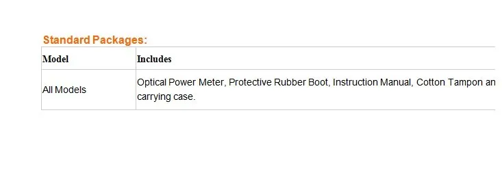 Измеритель оптической мощности Tribrer APM60-70~+ 10 дБ