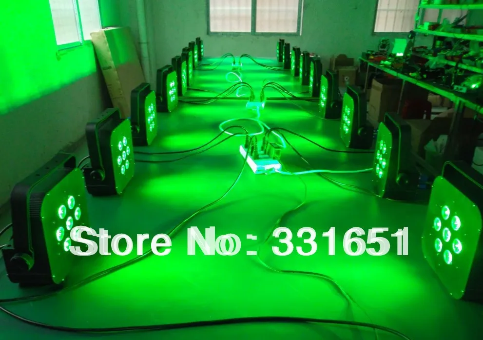 10 шт./лот 2017 горячий DJ Par Light LED Can 7x15 Вт Новый RGBAW 5 в 1 5/9 каналов DMX512 | Лампы и
