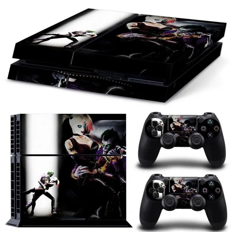 Joker для PS4, Виниловая наклейка для sony playstation 4, консоль и 2 контроллера, наклейка, аксессуары для игр