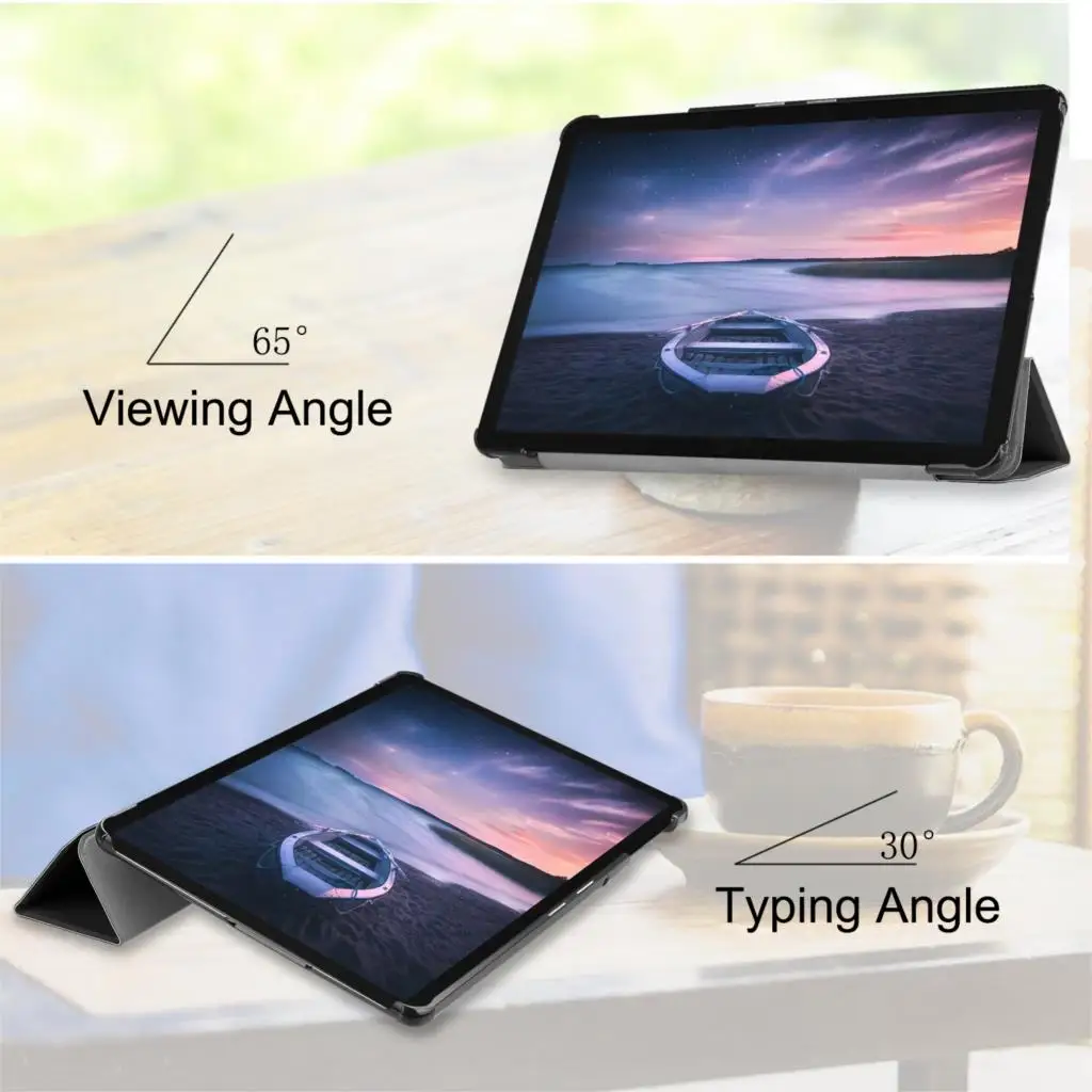 Dulcii для случая samsung Galaxy Tab S4 Tri fold Стенд PU кожа Смарт Protector чехла s4 10 5 T830/T835|Чехлы