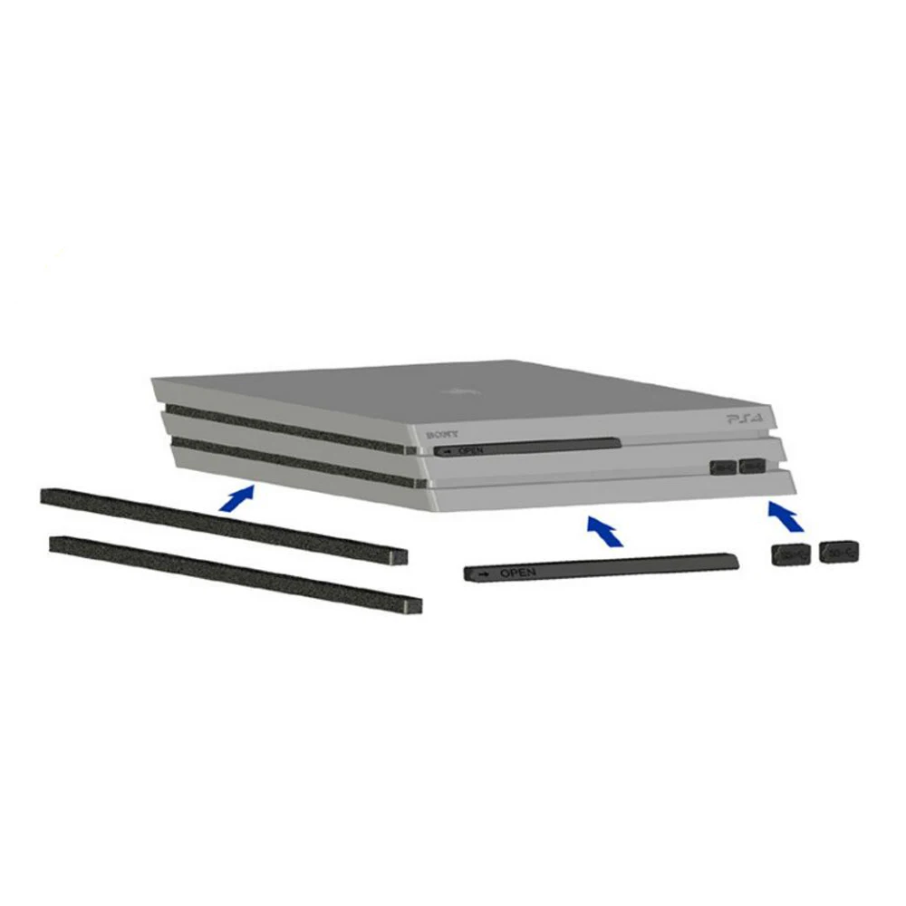 Набор пыленепроницаемых комплектов для PS4 Pro 2 в 1 пыленепроницаемый пылезащитный