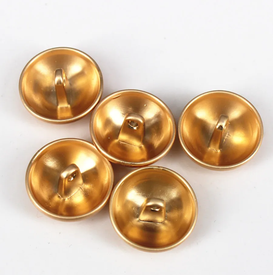 Высокое качество 20 мм сплав золото металлическое покрытие для кнопок Круглый