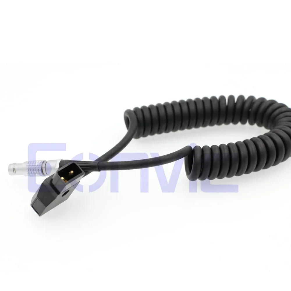 Dtap к 2pin Bartech / Heden Redrock Movi адаптер питания спиральный кабель (Pin 01 POS)|power cable 2pin|cable