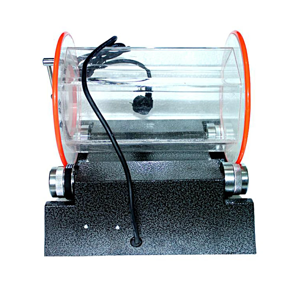 KT-3010 Large Vibratory Tumbler Barrel Rotary Machine Jewelry Burnishing For Gold Silver Necklace car polisher politriz | Украшения и