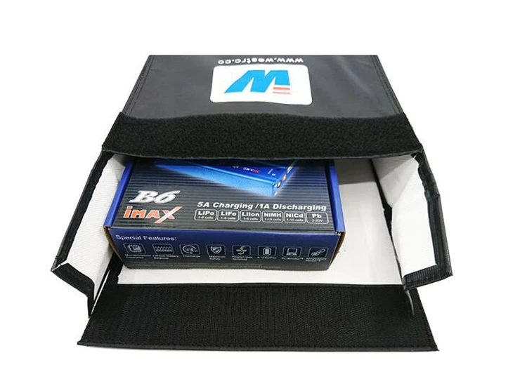 LiPo Guard Lipo Battery Safety Bag взрывозащищенный Анти-взрывобезопасный безопасный большой