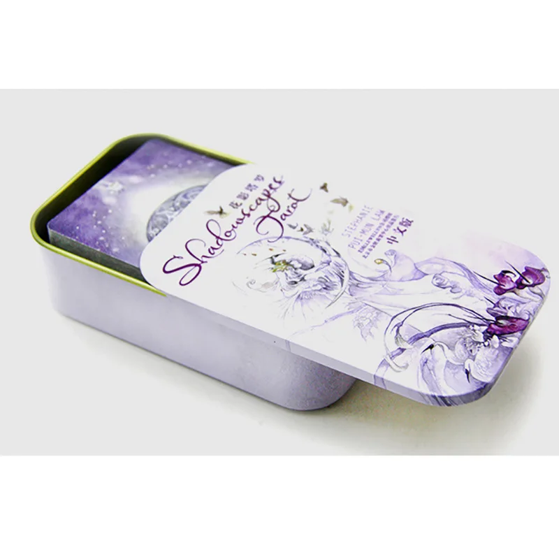 6 видов опций металлическая коробка настольная игра Карты Таро 78 шт./компл. в