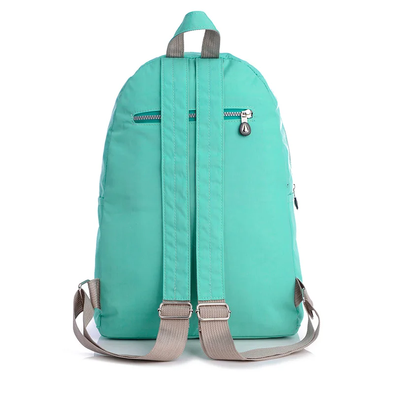 женский Рюкзак Водонепроницаемый Нейлоновый Случайные Рюкзаки Школьные Сумки
