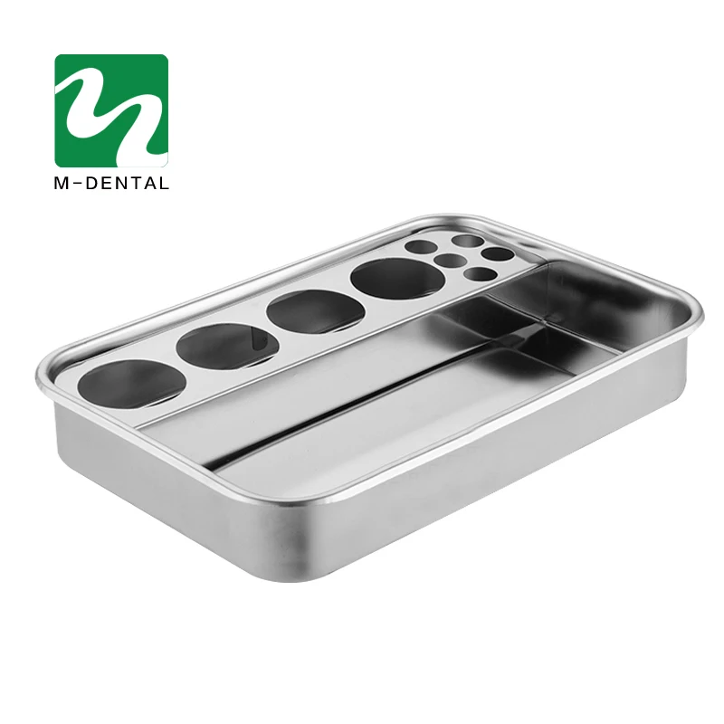 Ящик для хранения инструментов из нержавеющей стали с 4 бутылками