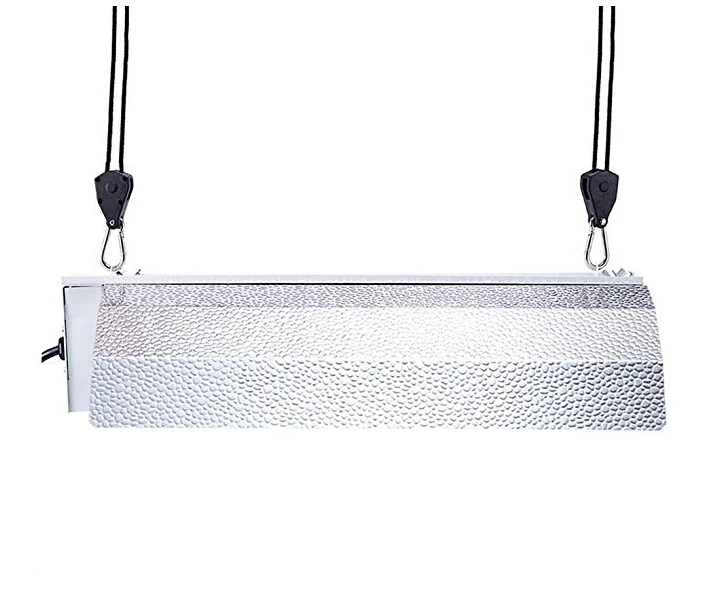 A pair of Horticulture led grow tent Adjustable Grow Light Rope Hanger Improved Metal Internal Gears |