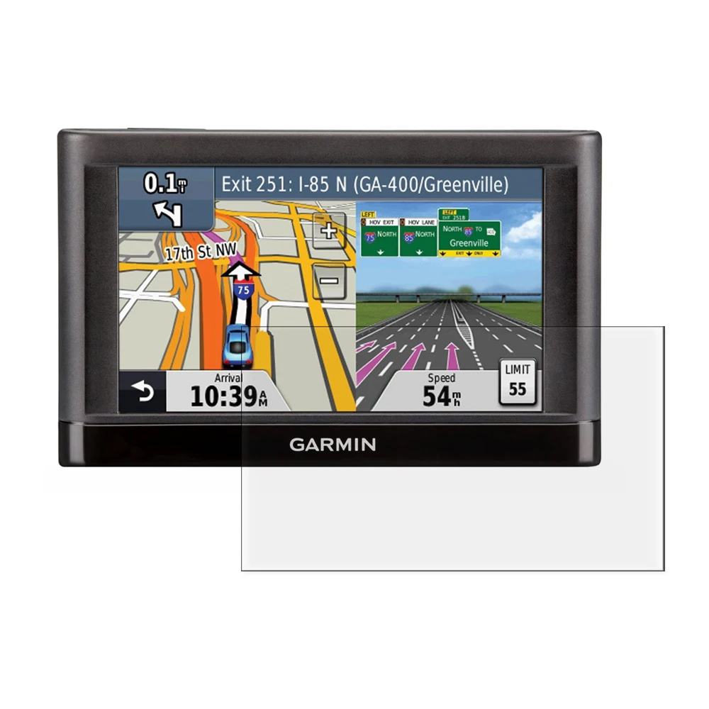 3-х слойная прозрачная пленка для защиты ЖК-экрана от царапин для Garmin Nuvi 42 42LT 42LM 42LMT 4,3 