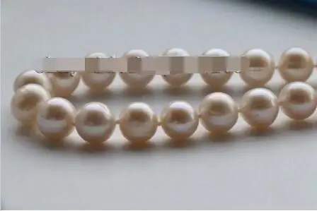 Горячая продажа Бесплатная доставка ******* натуральный 11 мм белый круглый