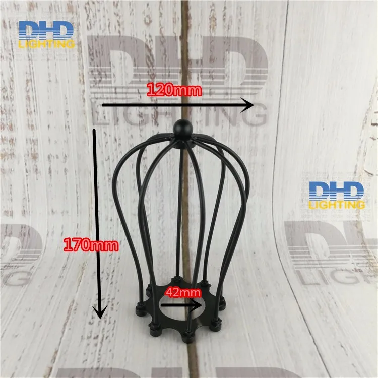 Бесплатная доставка 3 стиля черный металлический абажур в клетку Лидер продаж