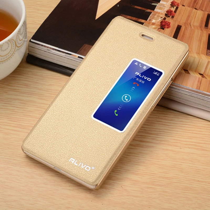 Чехол ALIVO из искусственной кожи для huawei P7 деловая серия искусственная кожа +