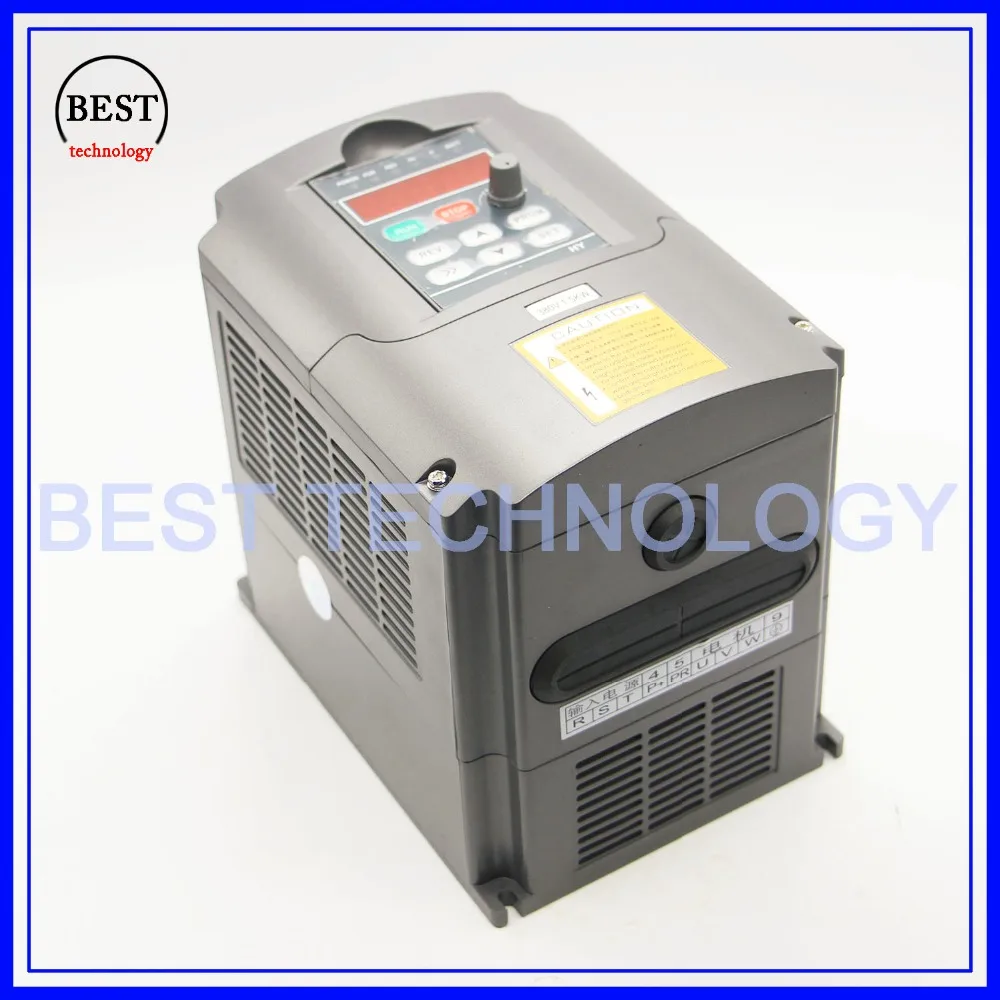 Частотный Привод 380 В 1 5 кВт VFD инвертор 3HP вход для контроля скорости двигателя