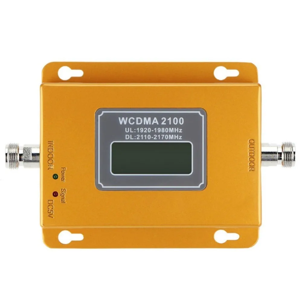 CDMA 3G 4G 2100MHz LCD мобильный телефон усилитель сигнала репитер повторитель мобильного