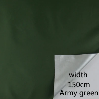 Army green Meetee 100*150-170 см водонепроницаемая ткань ТПУ Оксфорд материал DIY Наружная палатка из ткани Рипстоп зонтик Материал аксессуары FA002 - Цвет: Army green