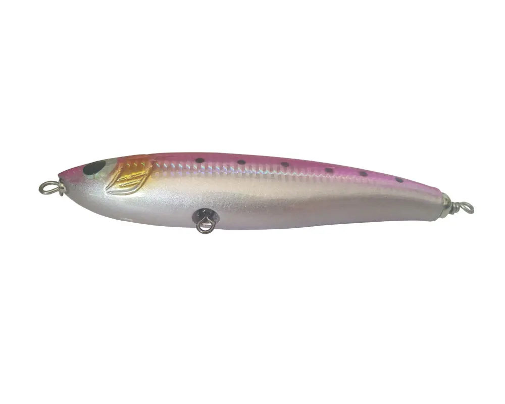 Balleo 1 шт. Глубокий морской твердый деревянный карандаш для рыбалки lure72g 19 см полный плавательный деревянный Поппер длинный пуль приманки лодка буксировочная приманка