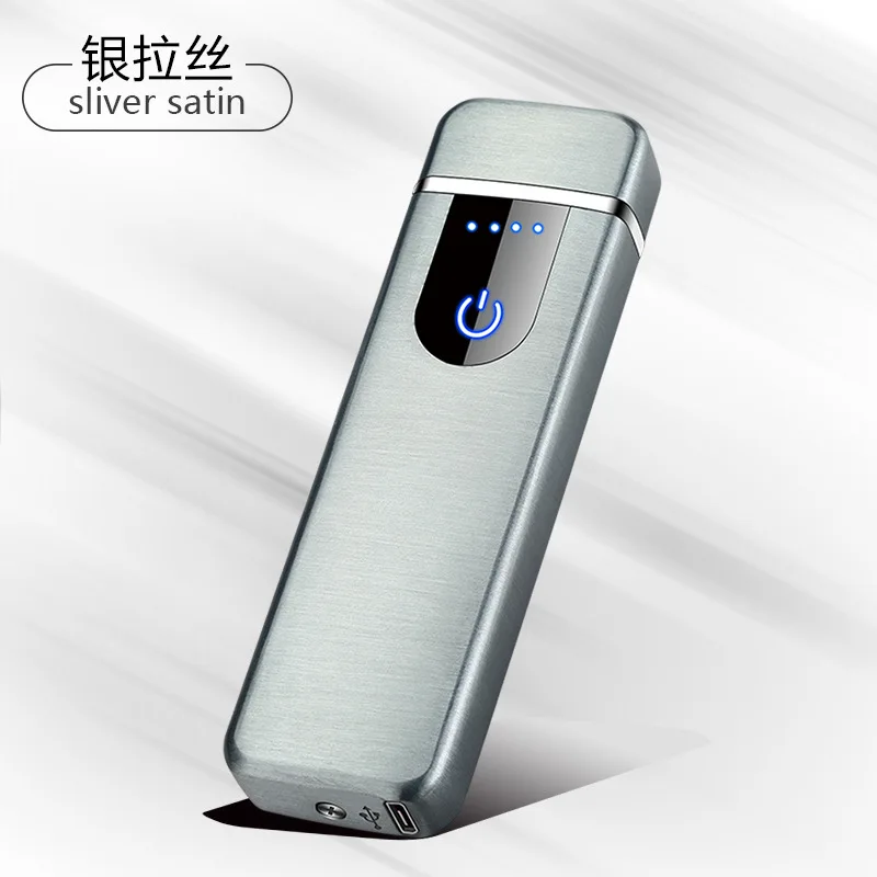 Сигаретная высококлассная зажигалка двойная USB зарядка Электронная плазменная