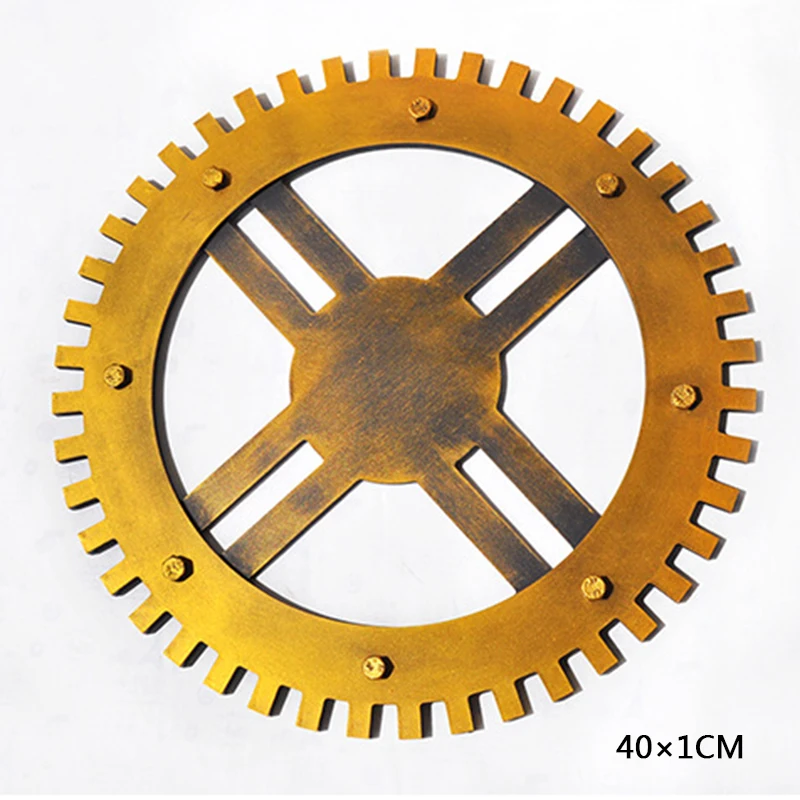 Ретро промышленный ветер золотая Экипировка роспись бар художественные