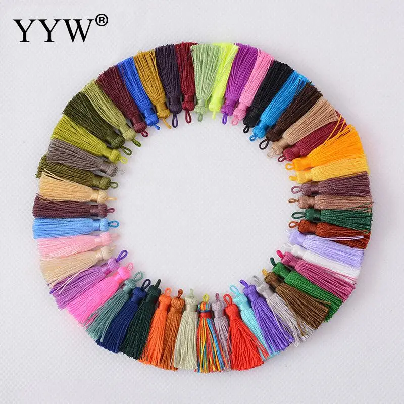 

10pcs/lot YYW 35MM tassels Brush earrings accessories/ nylon tassels/jewelry accessories/jewelry findings/jewelry materials