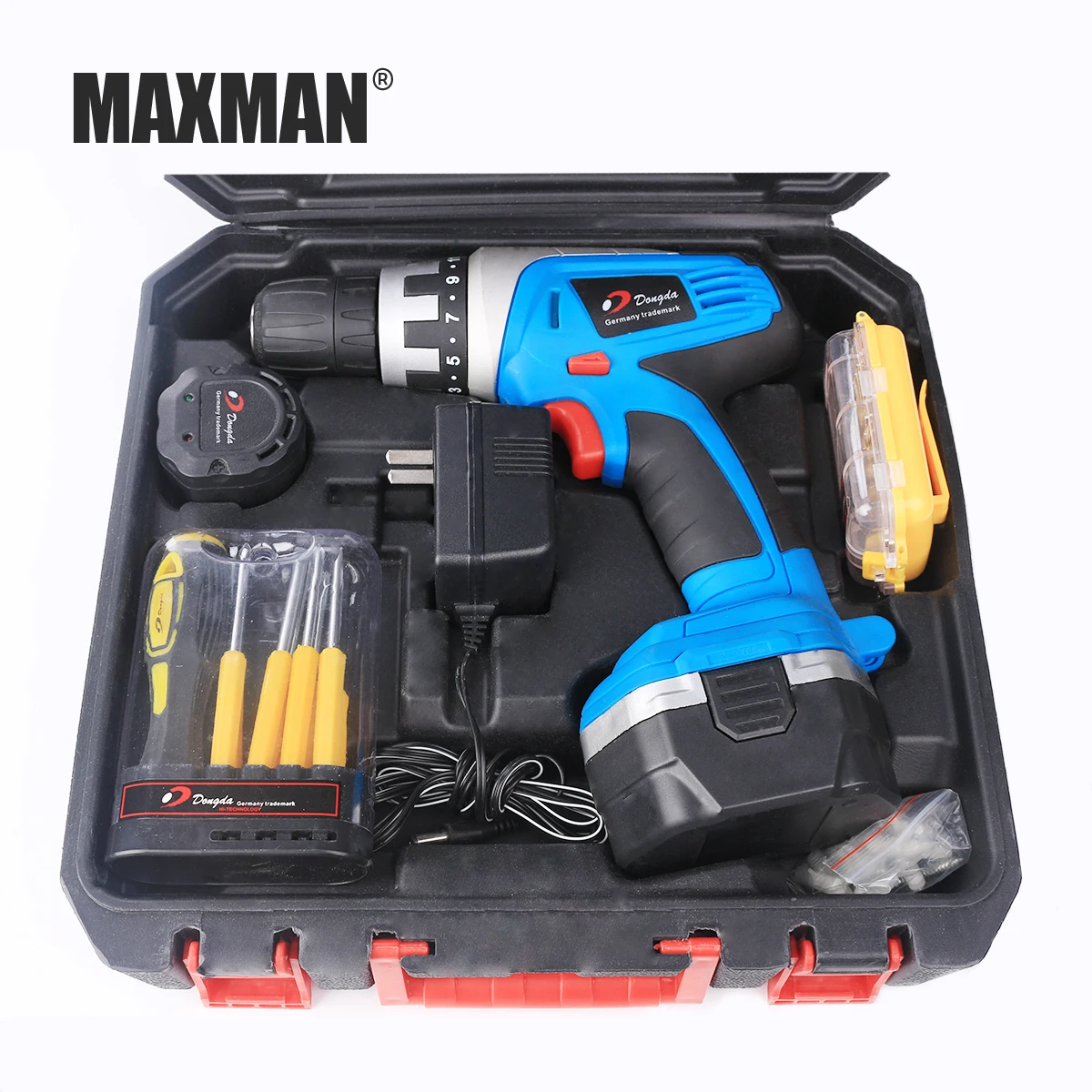 MAXMAN электродрель бытовой Мощность инструменты 14 4 V DC литий ионный Батарея