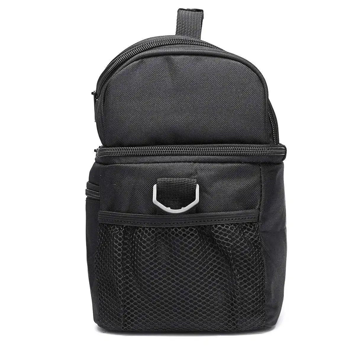 Double Layers Lunch Bag Reusable Insulated Thermal Bag Women Men Multifunctional Cooler Keeping Lunch Box Outdoor Carry Tote