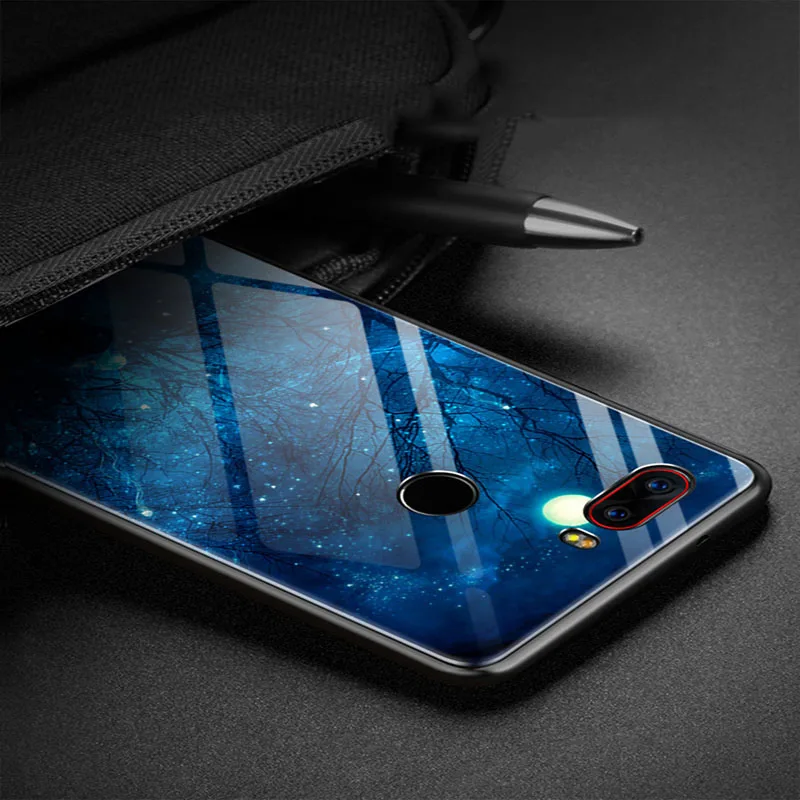 Чехол для Nubia Z17s NX595J чехол Z17 S со Звездной звездой из закаленного стекла жесткий