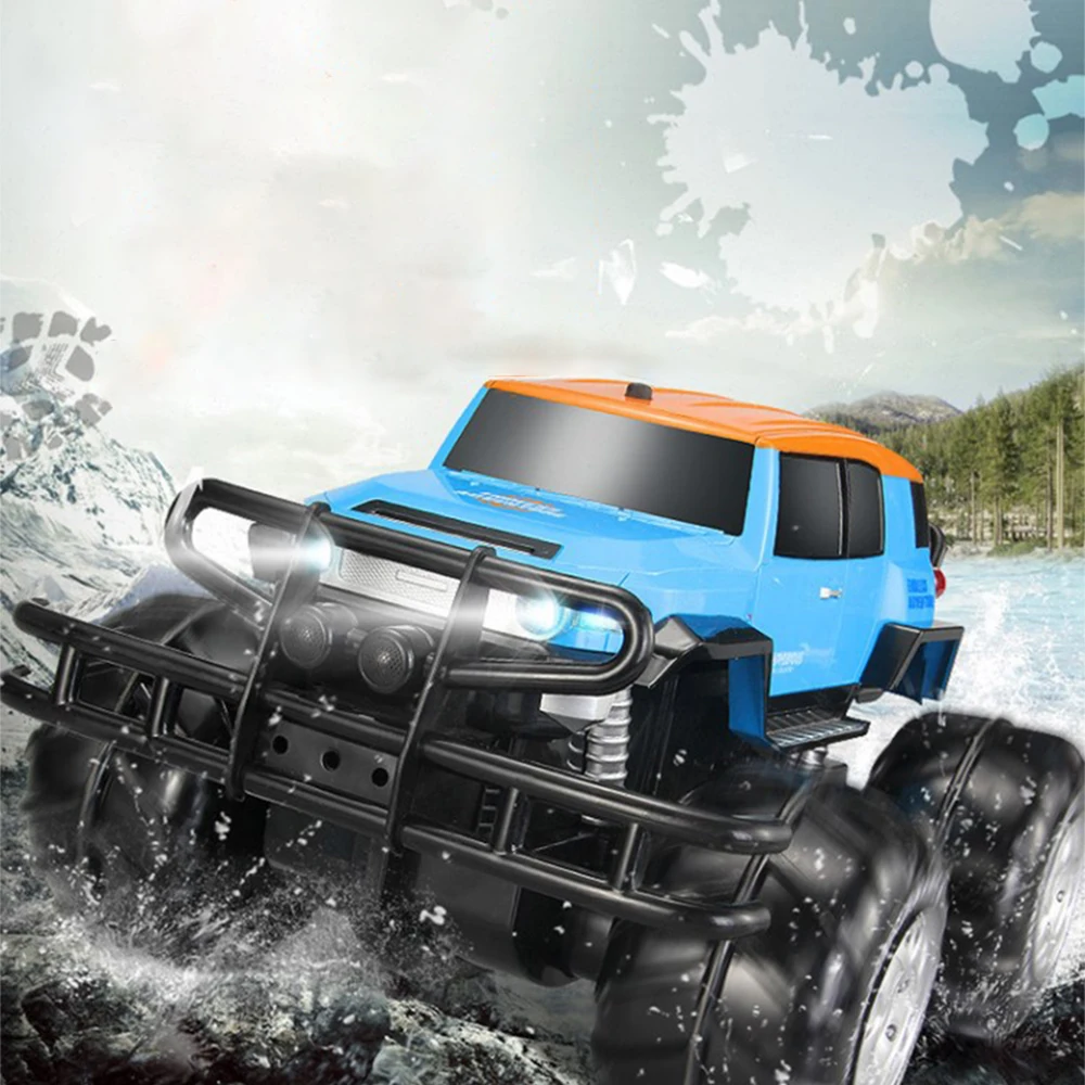 YED1601 1/10 2 4 ГГц 4WD большое колесо внедорожник амфибия вездеходный автомобиль земля