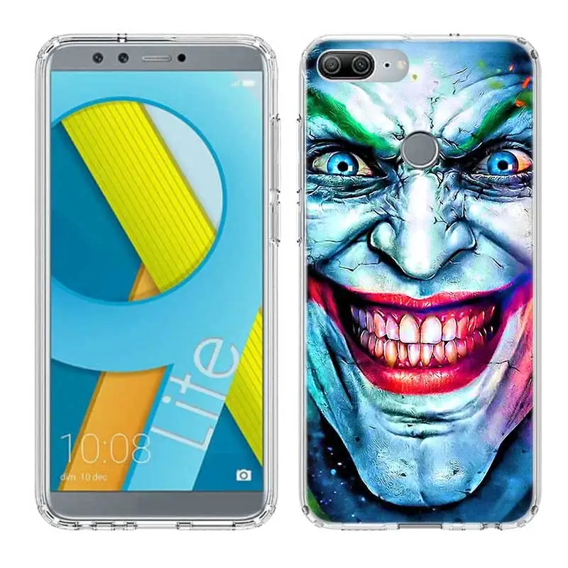 Клоун Джокер Fundas силиконовый чехол для телефона для huawei Honor 20 Pro 10 9 lite 8X 8A 20i 8C 8S V20 Y5 Y6 Y7 Y9 крышка