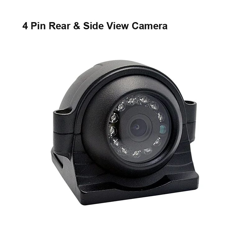 side camera YuanTing грузовик парковочная камера сверхмощный 18 светодиодный ИК ночного видения Водонепроницаемая камера заднего вида для автомобиля для грузовика прицепа автобуса - Название цвета: side camera