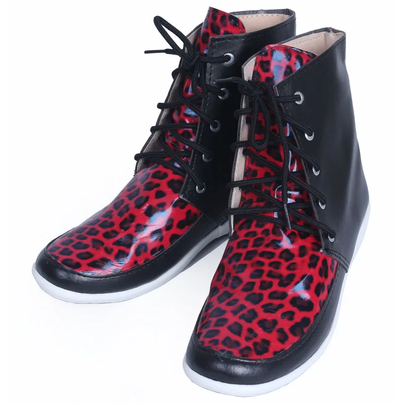 Аниме Юри на льду плисецкий обувь карнавальный костюм Хэллоуин Леопардовый