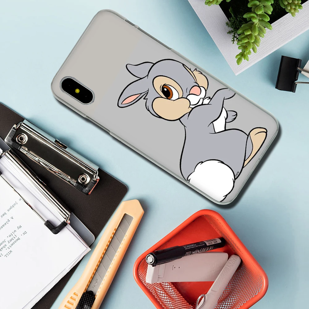 Жесткий чехол Bambi Thumper для iphone 5 5s 6 6s 7 8 plus X XR XS MAX 11 pro Max