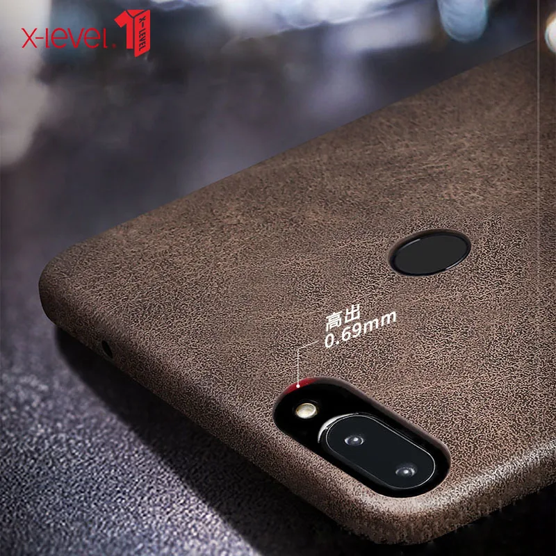 X Level для Xiaomi Mi 8 lite оригинальный винтажный Чехол mi Роскошный чехол из