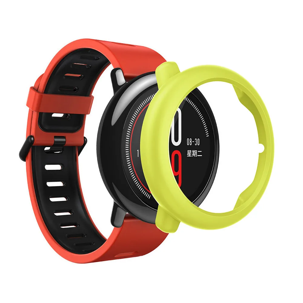 Тонкий PC чехол защитная рамка оболочка для Xiaomi Huami Amazfit Pace часы красочные замена протектор для часов чехол s крышка