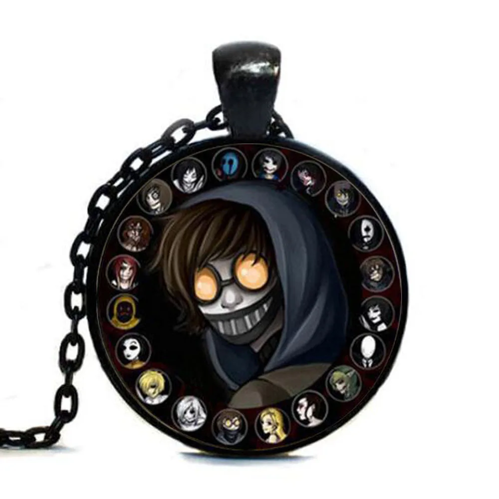 Аксессуар подарок для детей горячая распродажа Creepypasta CREEPY PASTA TICCI TOBY Tag стеклянная