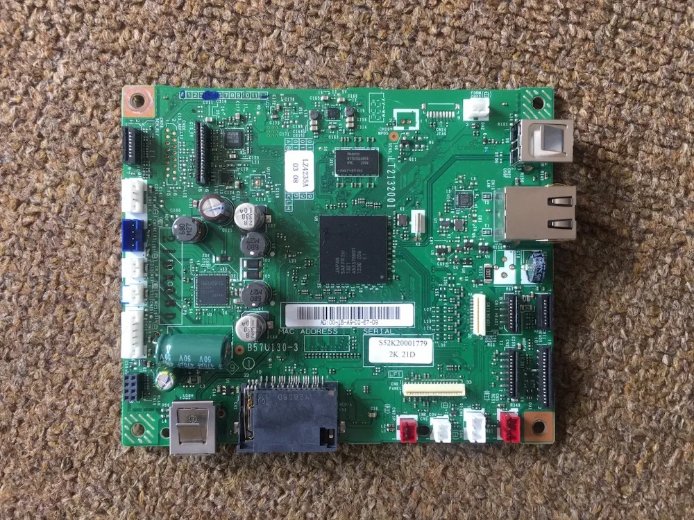 

MAIN BOARD LT2132001 B57U130-3 FOR BROTHER MFC J4510DW PRINTER