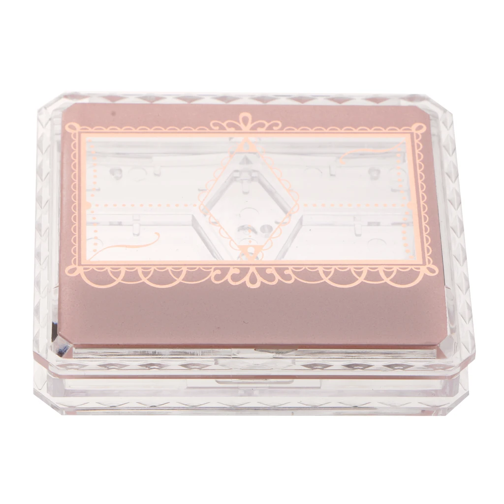 Пустая палитра для макияжа с 5 ячейками компактная пудра тени век румяна блеск