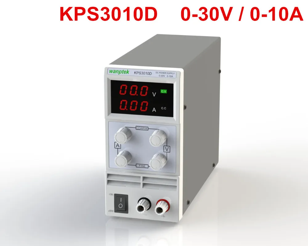 Бесплатная доставка KPS3010D регулируемый Высокоточный двойной светодиодный