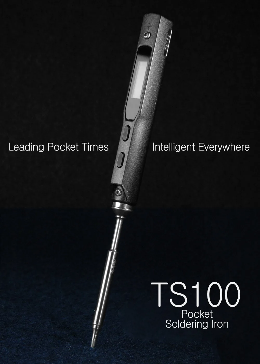 Мини TS100 цифровой OLED программируемый интерфейс DC5525 паяльная станция со