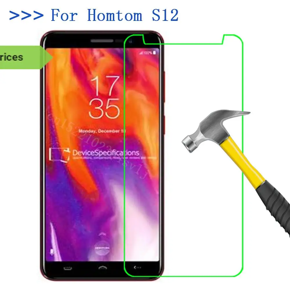 Закаленное стекло Homtom HT5 9H 2.5D Премиум Защитная пленка для HT26 S12 мобильный телефон