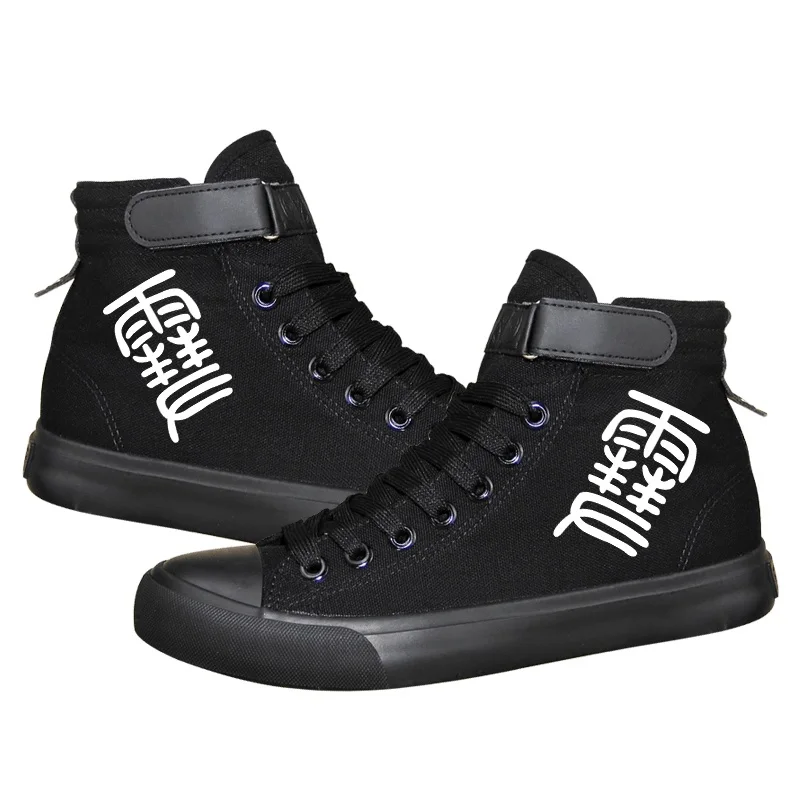 Кеды унисекс с норагами повседневные холщовые ботинки на шнурках высокие берцы