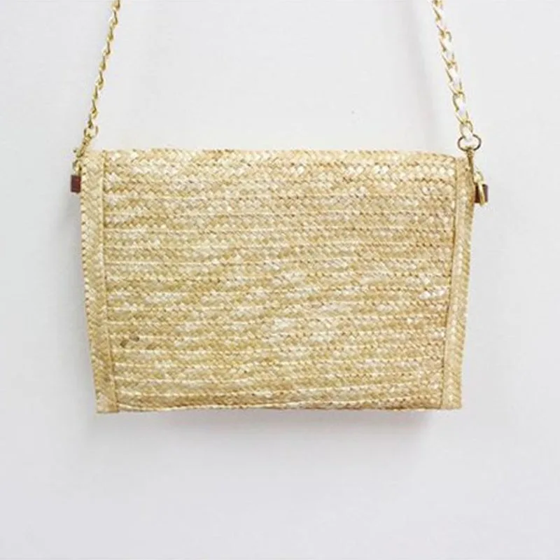 Соломенная Сумка со смайликом ручная многофункциональная сумка из ротанга