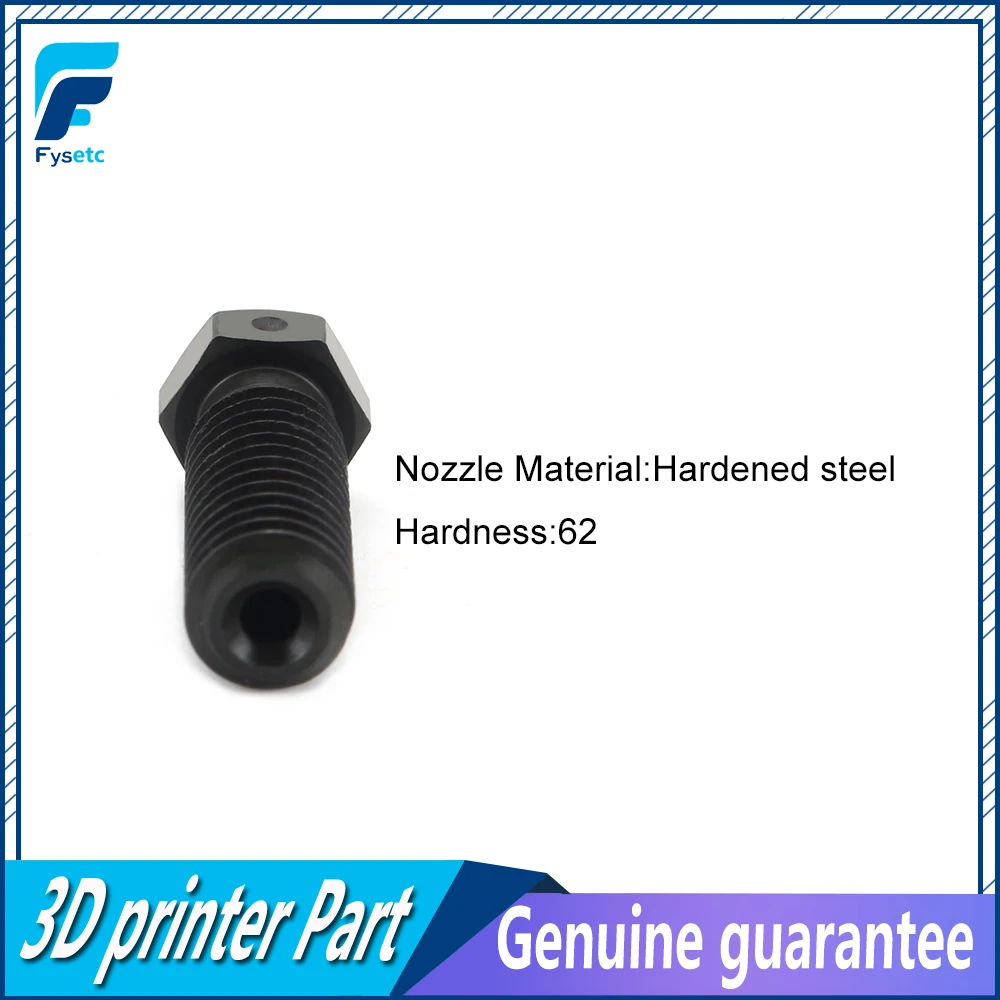 Сопло вулкана из закаленной стали для высокотемпературной 3d печати нить