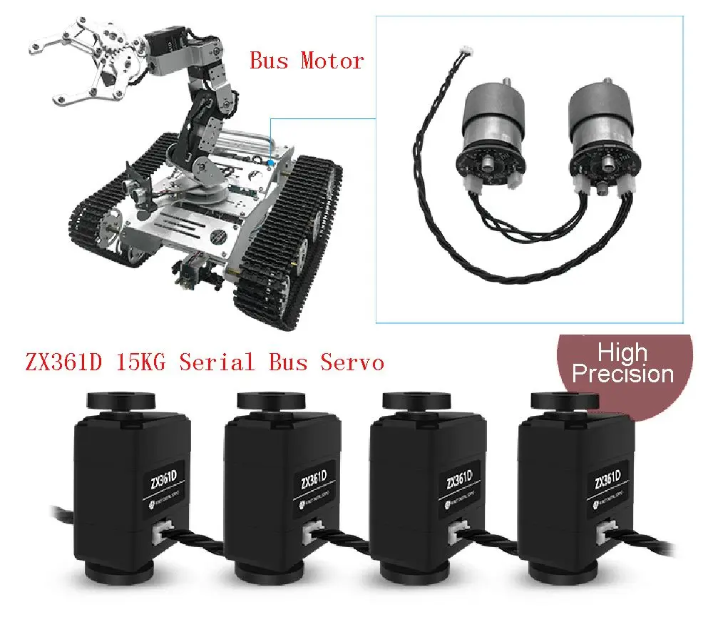 Новое поступление TL-TECH KiBOT-2 6DOF RC робот рука автомобиль PS2 ручка управления Обучающий набор для детей подарок