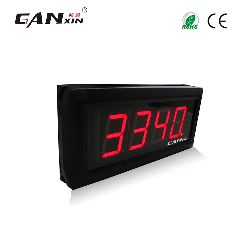 [Ganxin] 1 8 дюймовый 4-значный низковольтный светодиодный счетчик для продажи таймер