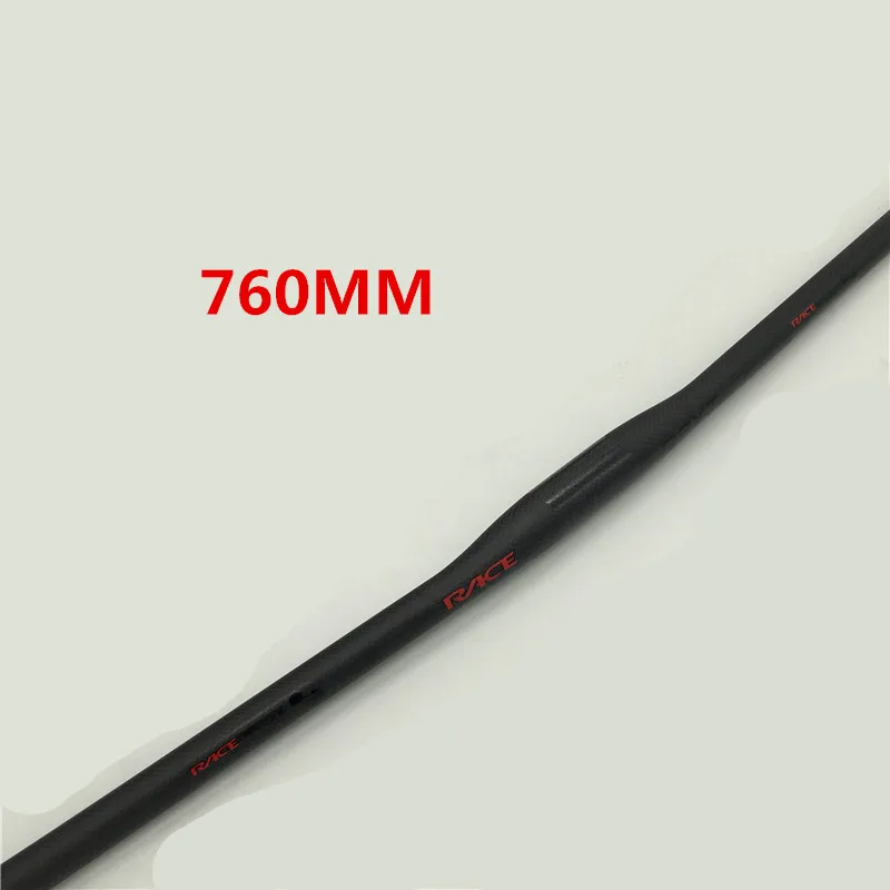 760MM Новые Raceface Следующая горный велосипед 3 К полный углерода Руль матовый углерода велосипед Руль MTB части 31,8*580- 760 мм - Цвет: 760MM