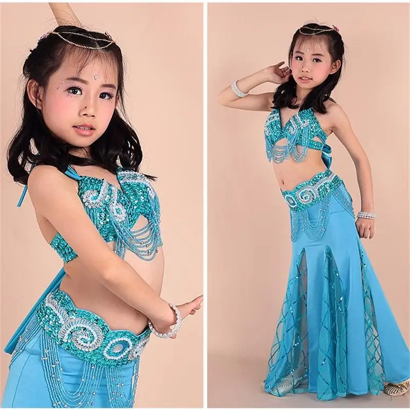 3 шт. детский костюм для восточных танцев живота|bellydance costume|belly danceindian clothes |
