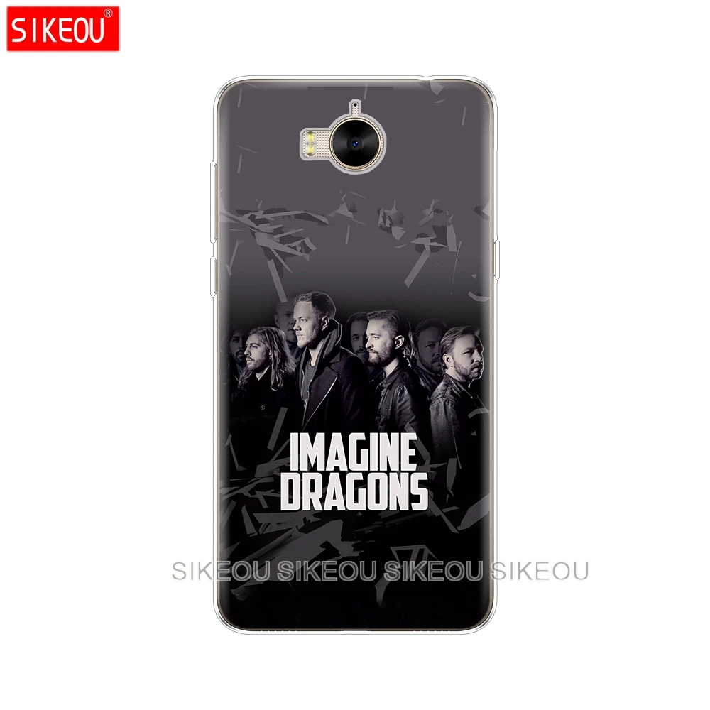 Силиконовый чехол для телефона huawei Y3 Y6 Y5 2 II 2017 nova 2s LITE plus imagine dragons night music|Бамперы| |