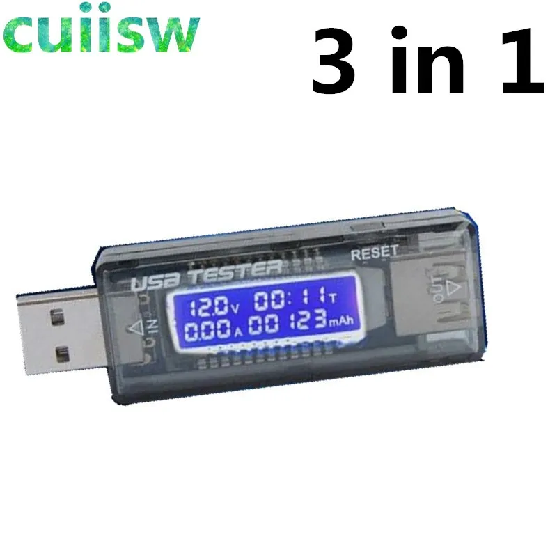 D 3 in 1 USB 5 в 9 в 12 В 20 в QC 2,0 3,0 OLED Ток Напряжение зарядное устройство тестер емкость USB зарядное устройство Доктор измеритель мощности текст вольтметр 7% ВЫКЛ - Цвет: D 3 in 1