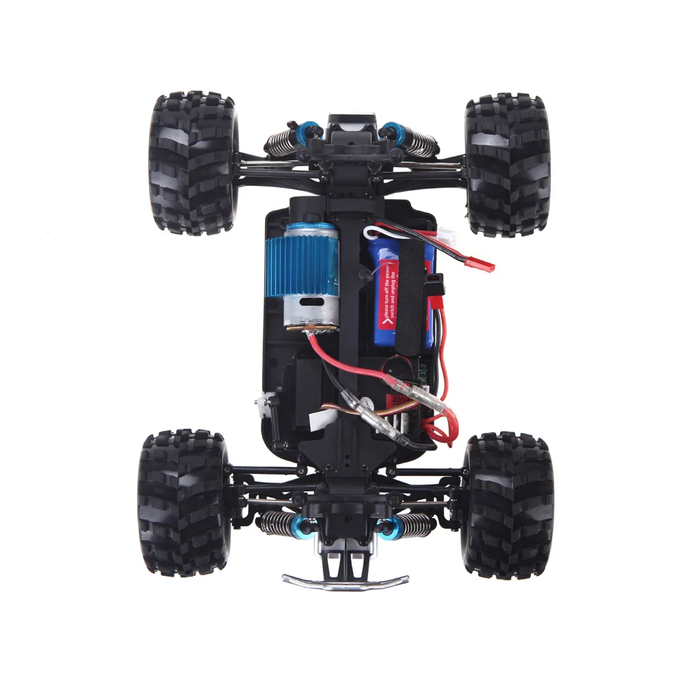 2019 Wltoys A979 RC Car 2.4G 45km/h Высокоскоростная радиоуправляемая машина масштаба 1/18 Rally с амортизацией, резиновыми колесами Buggy и 2 аккумуляторами.